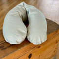 Linen light greenish white