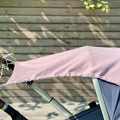 Muslin gold dots on Pink