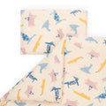 Muslin Zoe´s Dinosaurs on Beige
