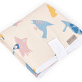 Muslin Zoe´s Dinosaurs on Beige