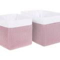 Waffle Piqué pink