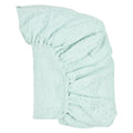 Muslin gold dots on Green