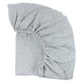 Muslin gray dandelion clocks