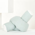Muslin gold dots on Green