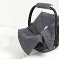 Muslin gold dots on Gray