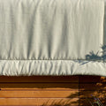 Linen light greenish white
