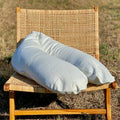 Linen light greenish white