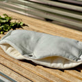 Linen light greenish white