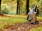 Babydecke Doppelkrepp Herbstgrün – Lifestyle