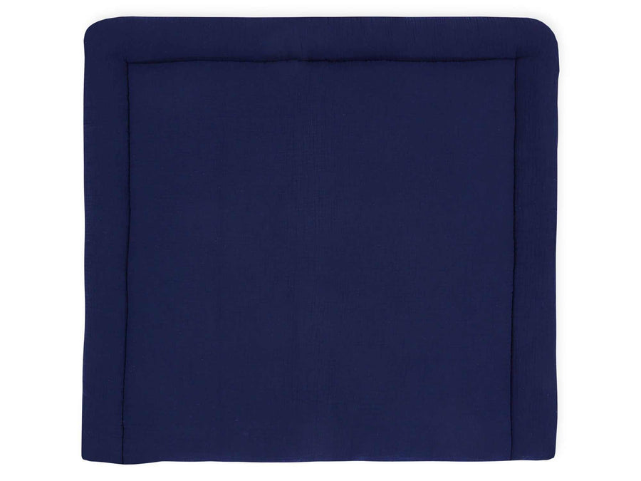 Mousseline donkerblauw