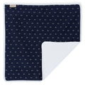 Muslin dark blue anchors