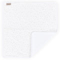 Muslin gold dots on White