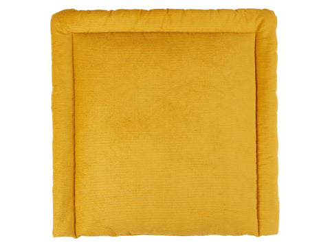 Cord Breitcord Gelb Mustard – Wickelauflage Breitcord – Gelb Mustard, Aufsicht