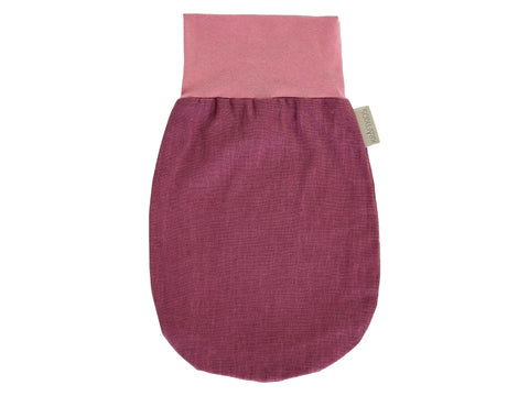 Romper tas herfst winter linnen donker magenta