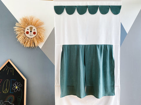 Farbe oder Motiv: Nilblau