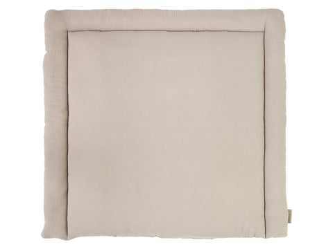 Musselin beige – Wickelauflage Musselin – beige, Ansicht von oben