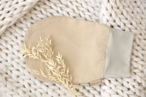 Romper tas lente zomer mousseline beige