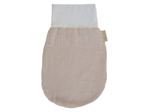 Romper tas lente zomer mousseline beige