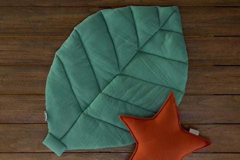 Speelkleed dubbel crêpe groene jade