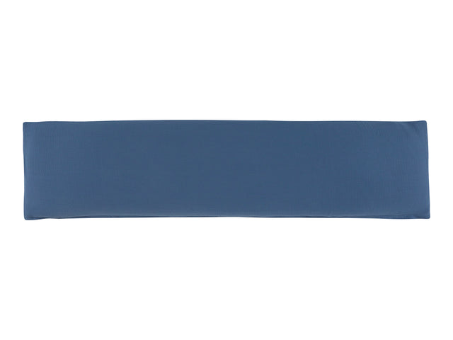 Seitenschläferkissen Entspannungskissen in Musselin blau
